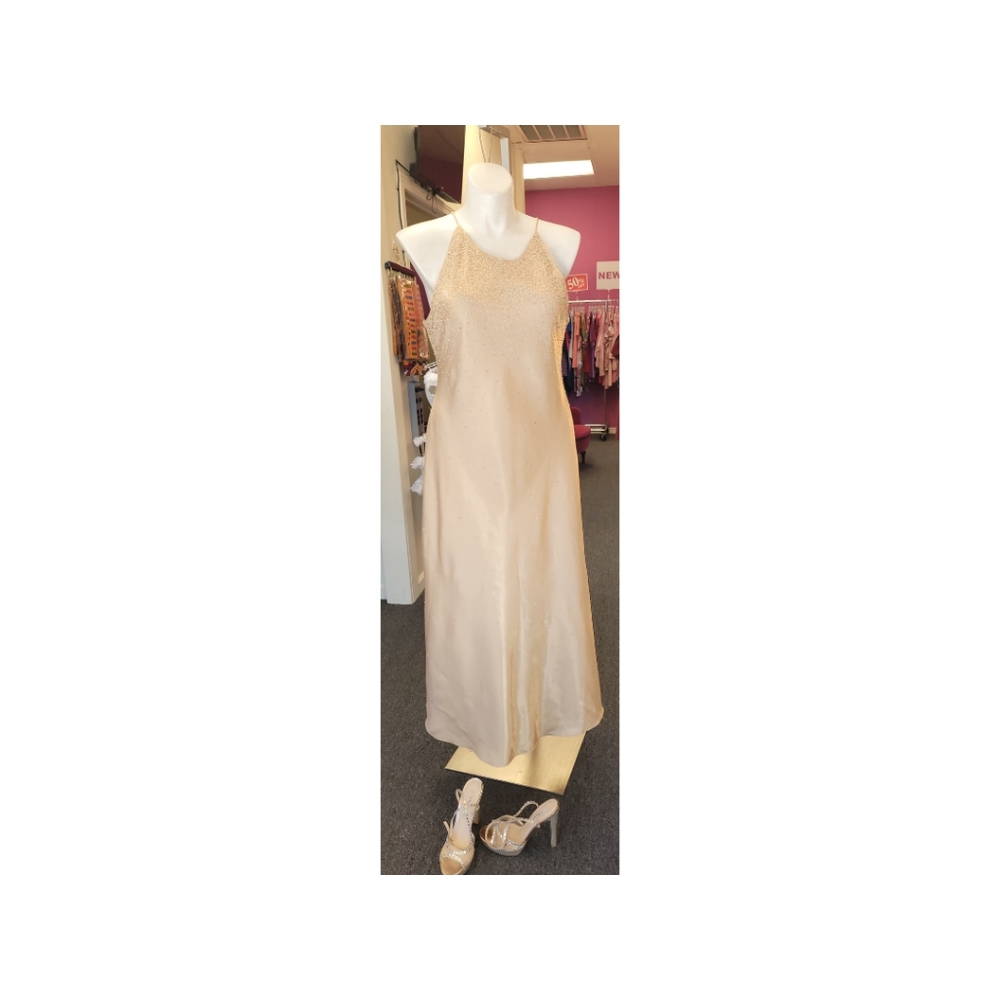 Pre- Loved 18 W Chelsa Nile Evening Gown with Scarf